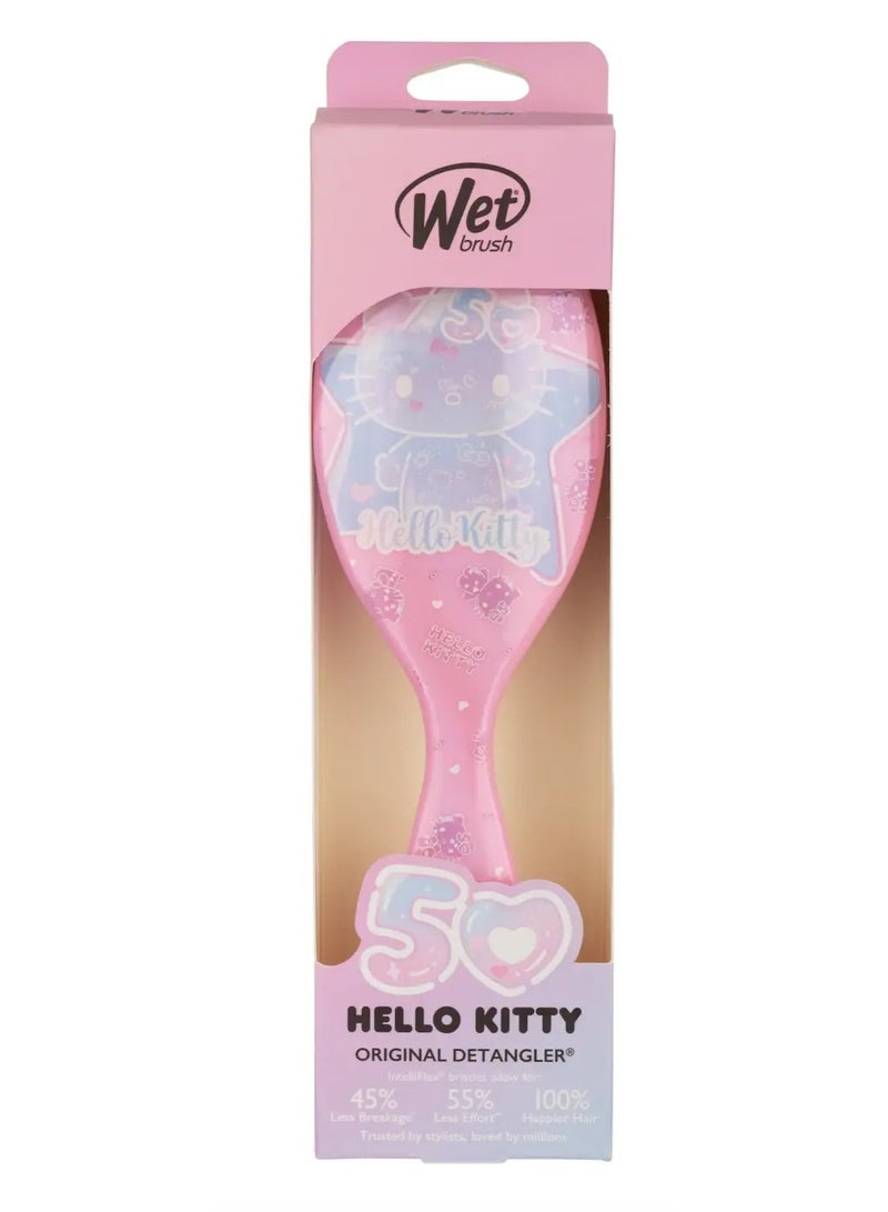 Wet Brush Hello Kitty 50th Anniversary Original Detangler Hair Brush – Pink - Image 5