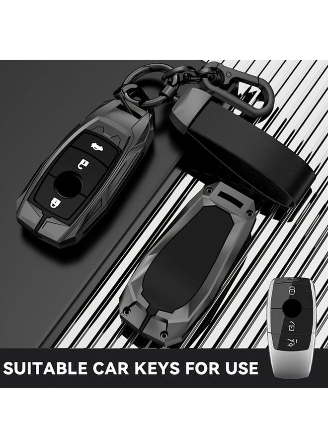 Type C Car Key Case Cover Protector For Mercedes Benz A C E S G Class Models - Image 1