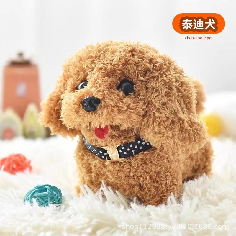 Children's toy dog walking will call baby simulation electric plush puppy adorable boy girl gift - Image 3