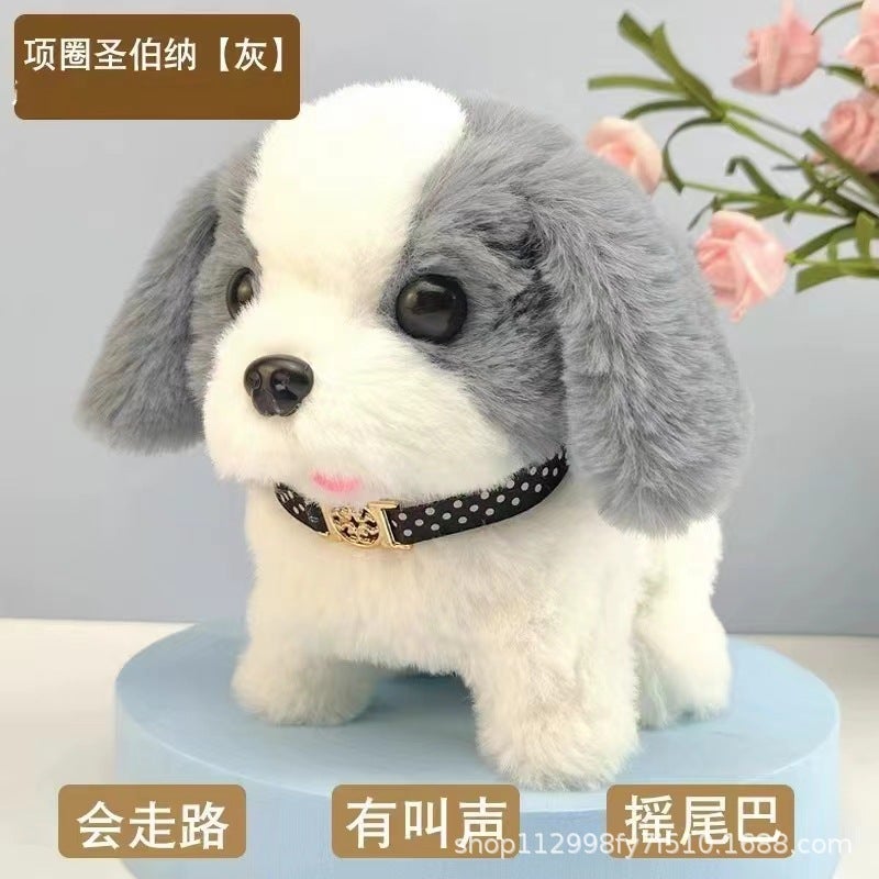 Children's toy dog walking will call baby simulation electric plush puppy adorable boy girl gift - Image 5