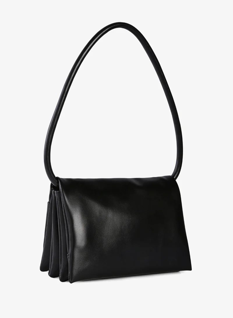London Rag Three Fold Wrislet HandBag in Black