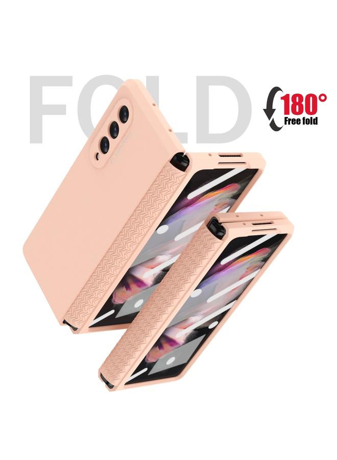 S-TOP Case For Samsung Galaxy Z Fold3 5G 360 Full Body TPU Hinge Flip Phone Case - Image 2