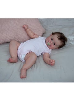 Arabest Lovely Real Look Reborn Baby Doll Girl 20 inch 50 cm Silicone Baby Doll Realistic Newborn Doll Toy for Ages 3+  - Image 2