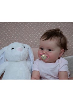 Arabest Lovely Real Look Reborn Baby Doll Girl 20 inch 50 cm Silicone Baby Doll Realistic Newborn Doll Toy for Ages 3+  - Image 4