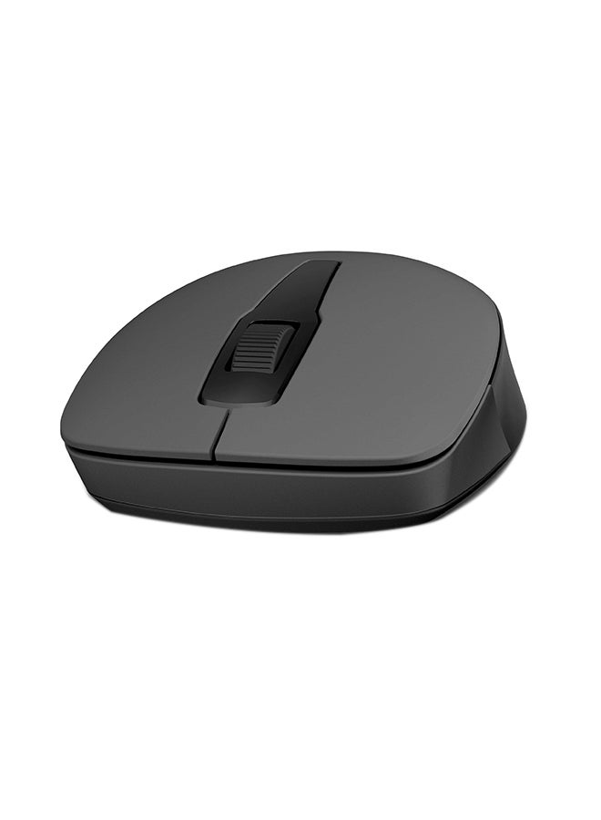 HP ماوس 150 لاسلكي USB مع تصميم مريح لكلتا اليدين، 1600 DPI تتبع بصري، اتصال لاسلكي بتردد 2.4 جيجاهرتز، عجلة تمرير ثنائية الوظيفة وعمر بطارية طويل يبلغ 12 شهر لون أسود. - Image 1