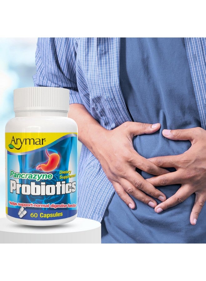 Arymar Pancrazyne Probiotics - 60 Capsules - Dietary Supplement for Digestive Health - Image 3
