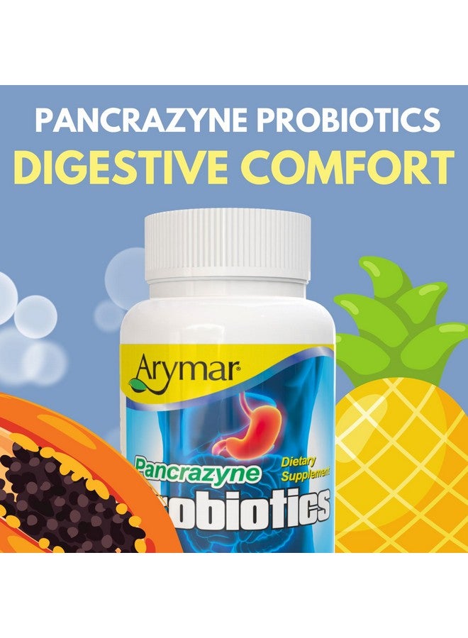 Arymar Pancrazyne Probiotics - 60 Capsules - Dietary Supplement for Digestive Health - Image 2