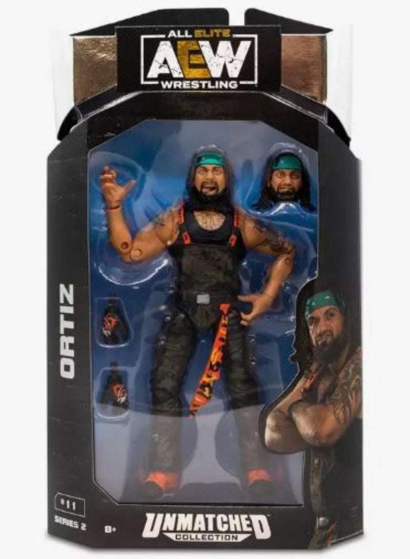 Aew All Elite Wrestling Unmatched Collection Series 2 Ortiz 6-in Action Figure  - Image 2