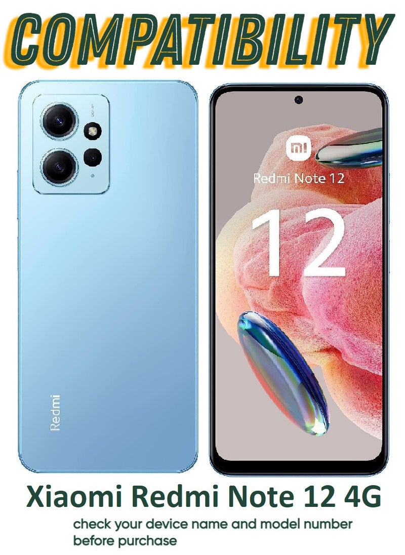 ACLIX 3 Pieces Antistatic ESD Dustproof Premium Quality High Definition Tempered Glass Screen Protector Designed For Xiaomi Redmi Note 12 4G - Image 3