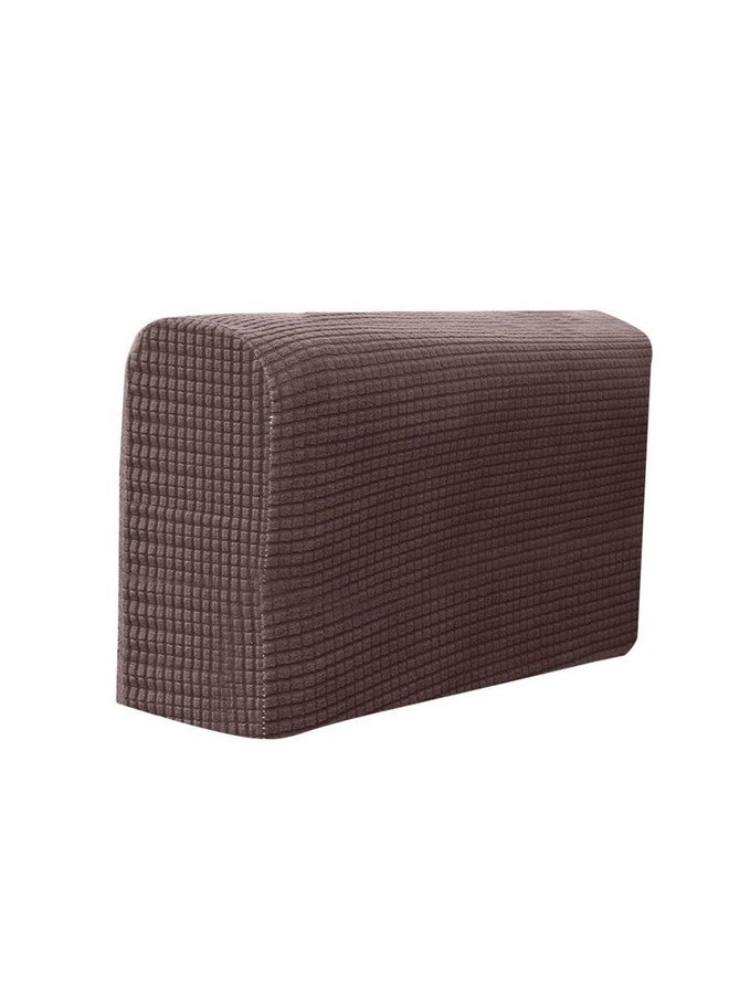 BESPORTBLE BESPORTBLE 2Pcs Sofa Arm Covers Stretch Couch Arm Covers Chair Arm Protectors Sofa Armchair Slipcovers for Recliner Sofa Chairs (Dark Coffee) - Image 3