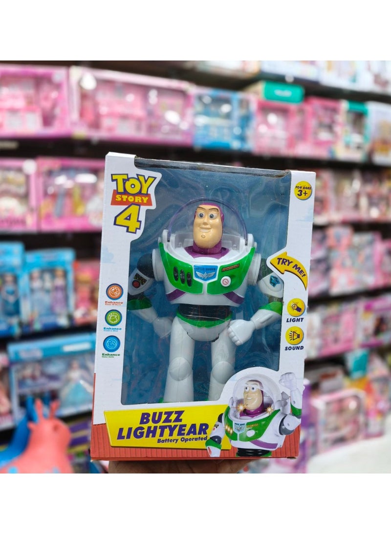 توي ستوري 4 لعبة باز لايتيير الصوتية والضوئية للأولاد – شخصية Toy Story المفضلة للأطفال - Image 2