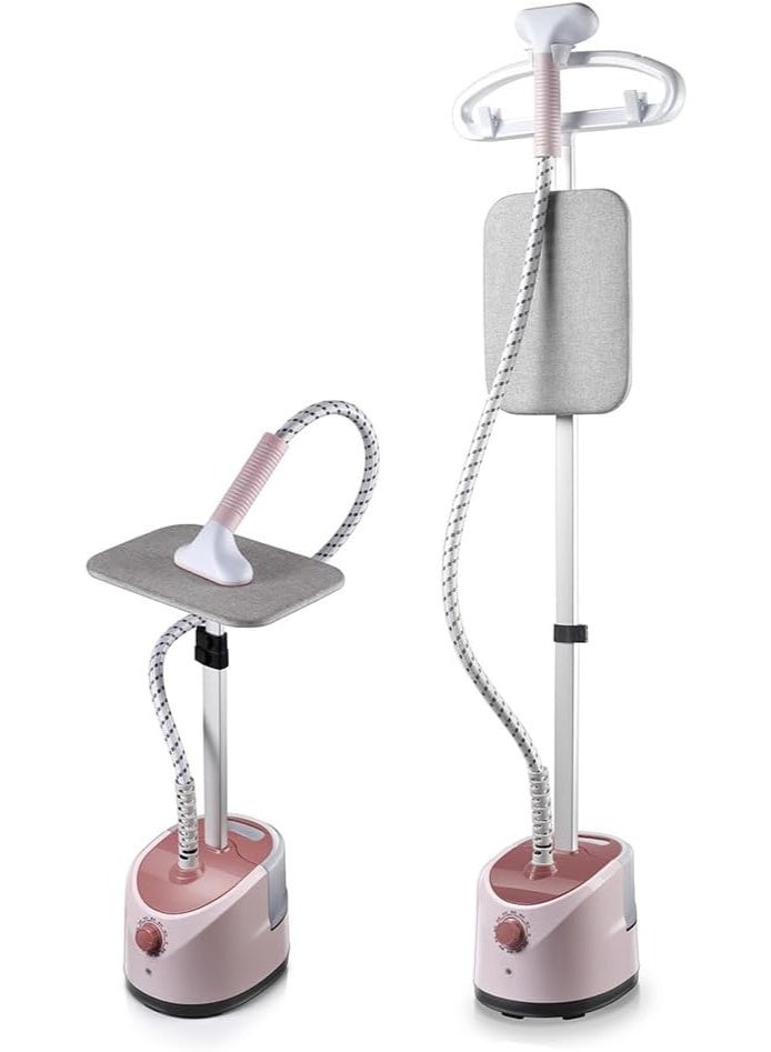 MOSH 2000W Garment Steamer Vertical & Handheld – 1.6L Water Tank, 11 Steam Modes, Smart Temperature Control, Adjustable Height & 180° Flat Ironing - Image 1