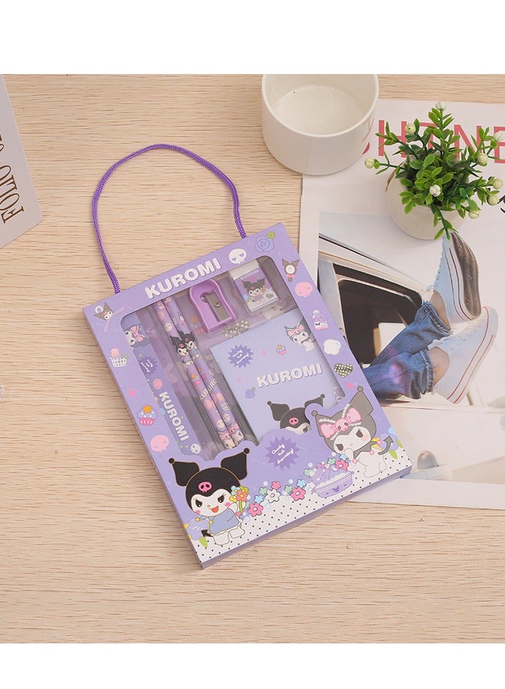 Sanrio 2-pack-Children's Sanrio Stationery Set Kuromi Melody  - Image 1