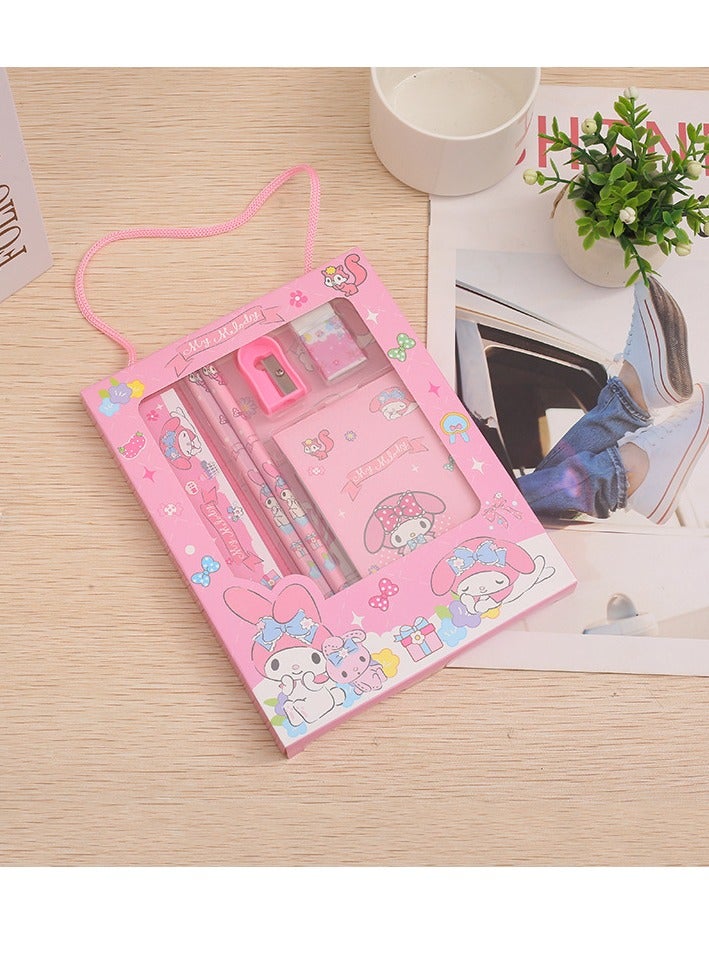 Sanrio 2-pack-Children's Sanrio Stationery Set Kuromi Melody  - Image 2