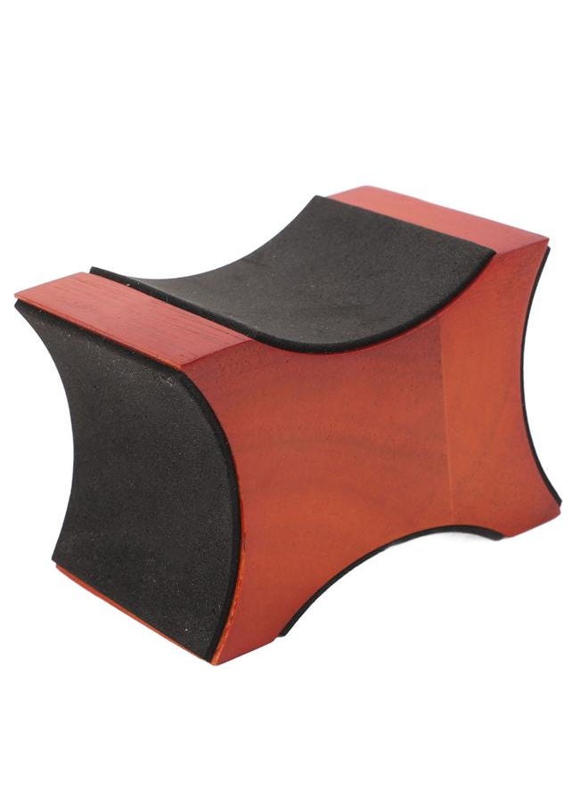 Guitar Neck Rest Support Mahogany 4 Sided Universal Guitar Neck Pillow for Violin Madeline Bass