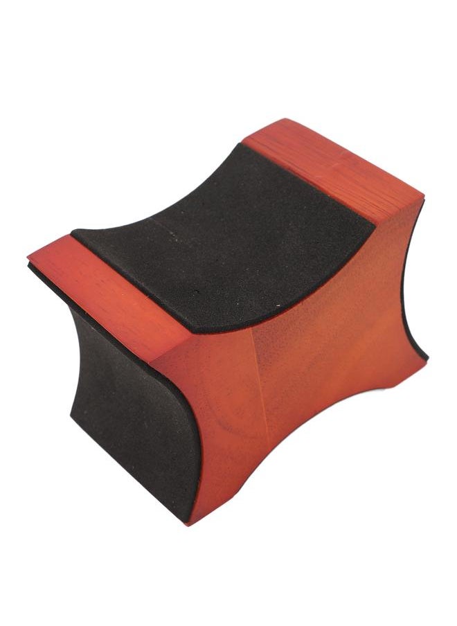 Guitar Neck Rest Support Mahogany 4 Sided Universal Guitar Neck Pillow for Violin Madeline Bass