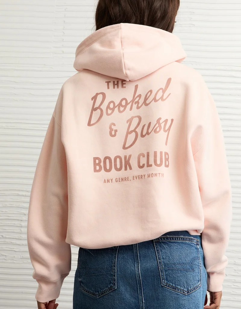 American Eagle AE Everyday Luxe Graphic Hoodie