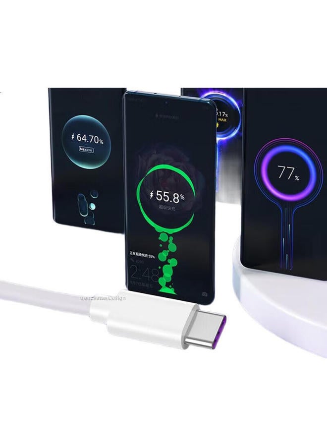 Trendsetter, Suitable For Honor Type-C Data Cable, 5A Fast Charging, 2 Meters Extended, 66W Flash Charging, For V40/20S/X40/X10/Play5T/6T/50/60/Pro, Huawei Charging Cable - Image 3