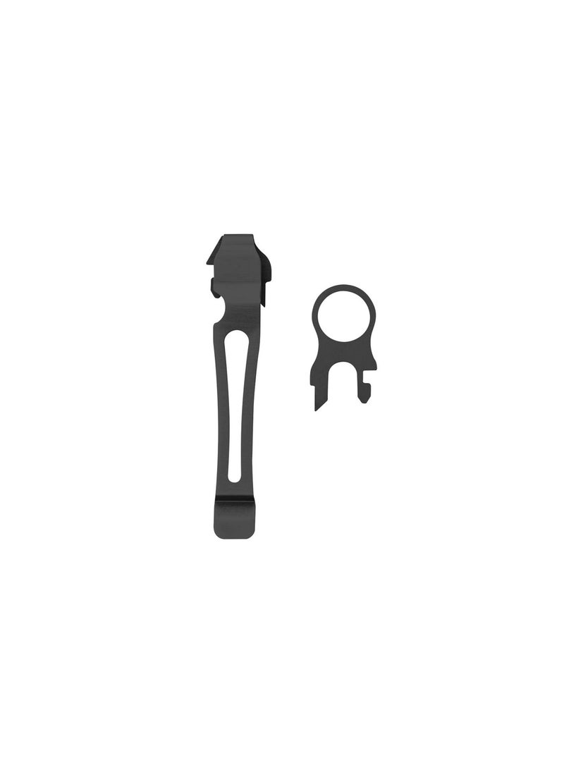LEATHERMAN LEATHERMAN, Quick Release Pocket Clip and Lanyard Ring for Charge, Wave & Surge Multi-Tools, Black, All 