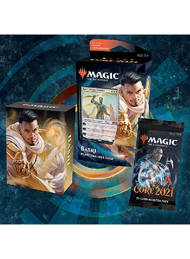 Magic The Gathering Basri Ket Devoted Paladin Planeswalker Deck ; Core Set 2021 (M21) ; 60 Card Starter Deck - Image 2