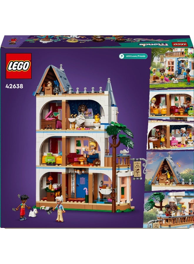 LEGO LEGO Friends Castle Bed and Breakfast Hotel Playset 42638 Building Toy Set (1311 Pieces) - Image 2