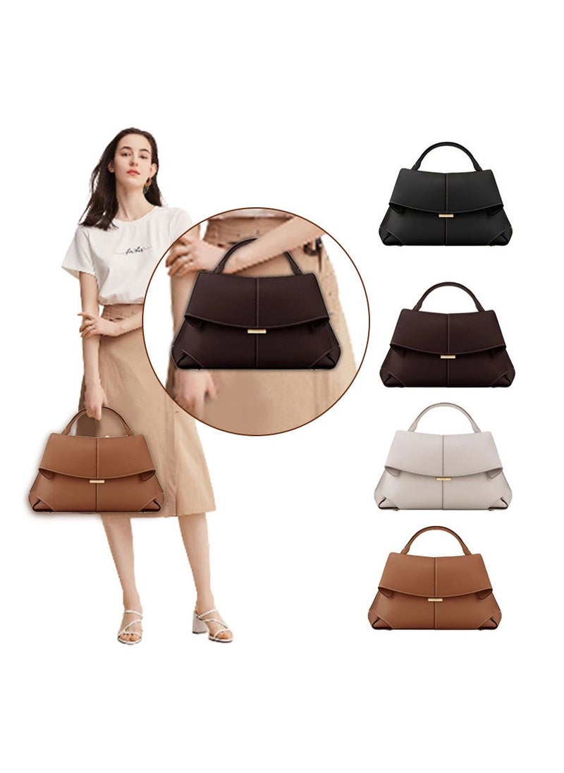 NIBEMINENT - polene genuine leather retro fashionable one-shoulder hand crossbody bag - Image 1