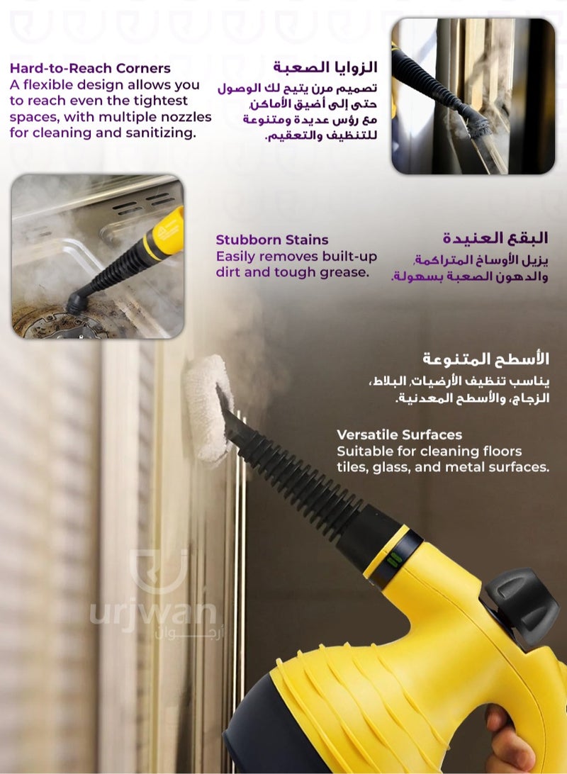 High Pressure Steam Cleaner Portable Steam Small Household Kitchen Handheld Steam Cleaner - Image 3