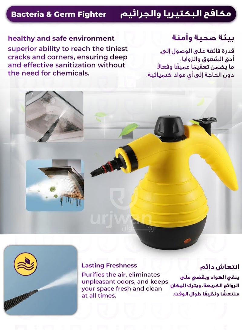 High Pressure Steam Cleaner Portable Steam Small Household Kitchen Handheld Steam Cleaner - Image 4