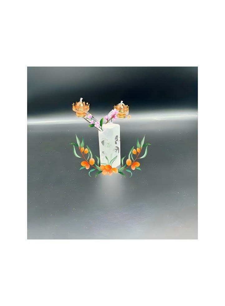 Premium Heat Resistant Glass Vase Oil Lamp Bottle Medical Grade High Borosilicate Material for Long lasting Use