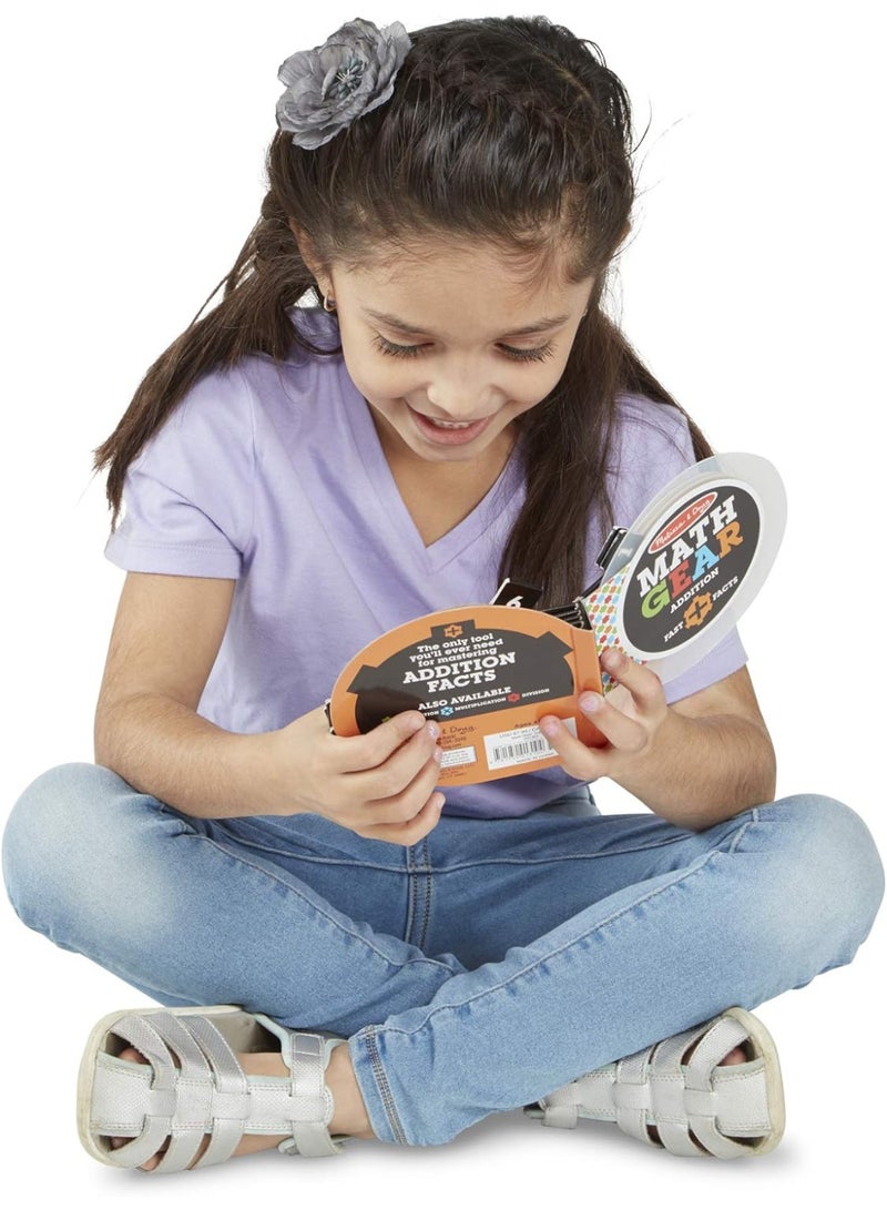 Melissa & Doug Math Gear Addition – Interactive Spin & Reveal Learning Book - Image 4