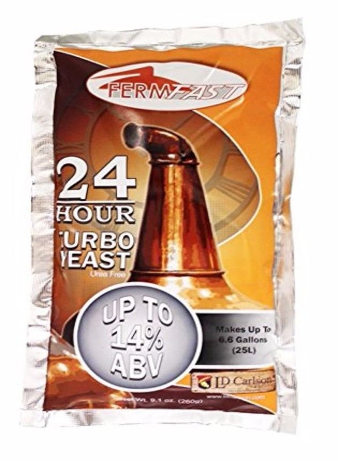 FermFast 24 HOUR TURBO YEAST FERMFAST 260g PACKET of Distillers Yeast - Image 1