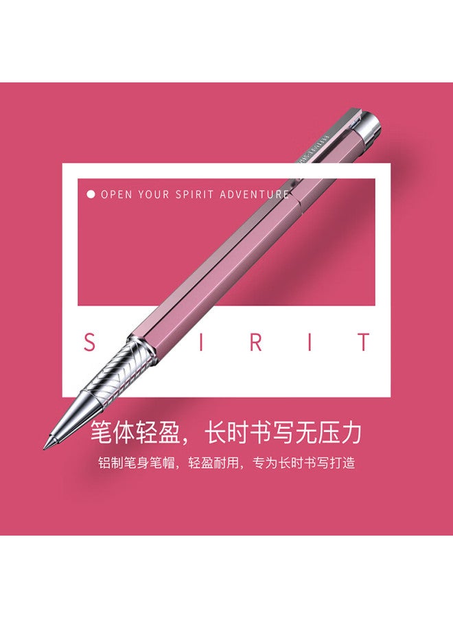 Bernard Shaw Elf Series Spring Cherry Blossom Gemstone Pen Deluxe Pen Refill Gift Box Signature Pen Set Business High-end Men's Office Stationery Gift Lover Gift High-end Birthday Gift - Image 2