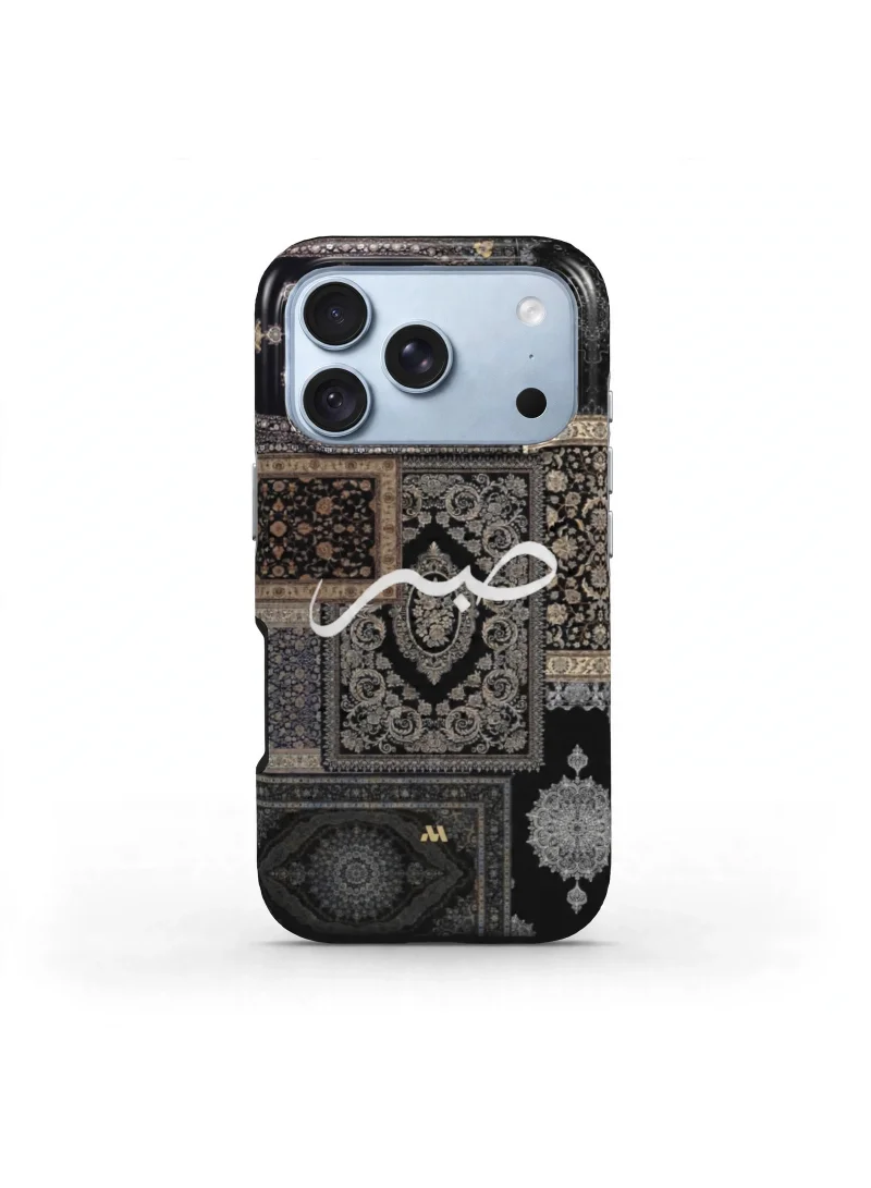 Mobcos iPhone 18 Pro Vintage Crest Premium Case Compatible with Hybrid Dual-Layer Hard Shell + Silicone Protection - Scratch-Resistant Shockproof Mobile Cover
