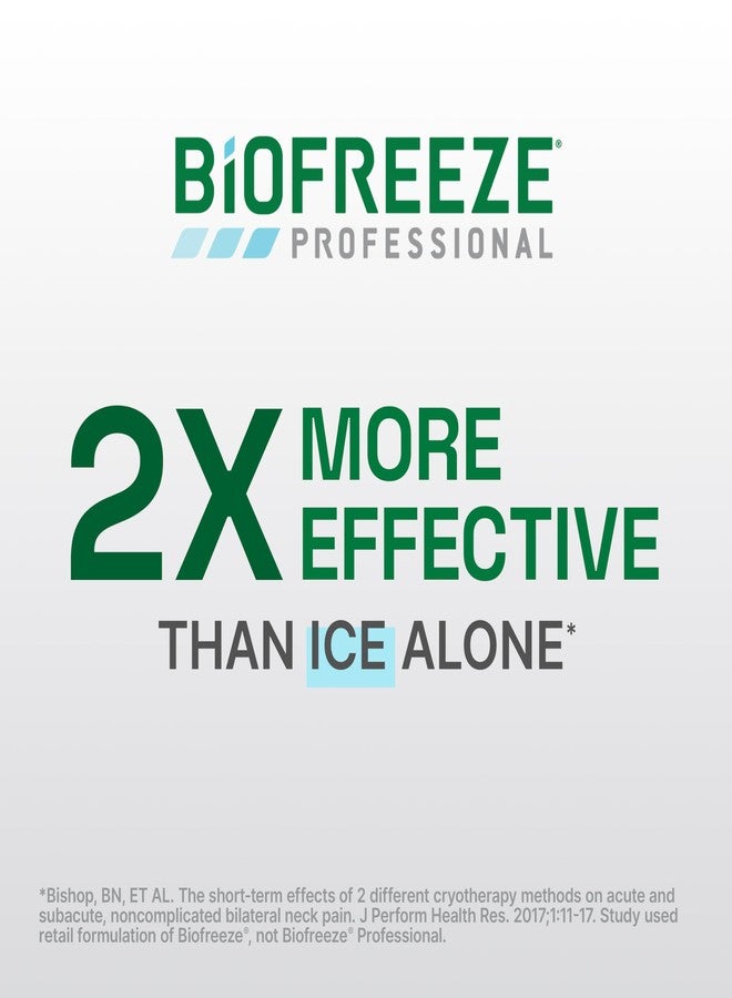 Biofreeze Professional Pain Relief Roll On, Knee & Lower Back Pain Relief, Arthritis Pain Reliever, Neck Pain Relief, Cooling Joint Pain Relief, Roll-On Menthol Gel 3 Fl Oz (Pack of 2 - Image 5