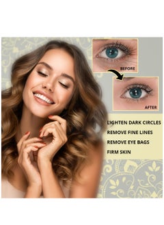 Kanza Anti-aging Retinol Eye Cream Dark Circles Fade Fine Lines Remove Eye Bags Anti-Wrinkle Firming & Brighten Skin Infused with Retinol Arbutin Vitamin C & E 30g  - Image 2
