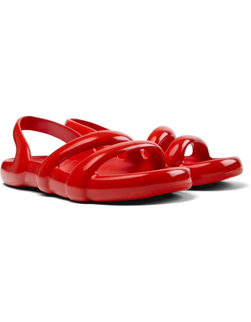 Camper Kobarah Flat, Men Sandal, Red