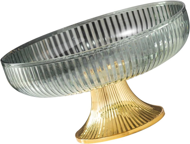 Fdit Fruit Bowls Elegant Plastic Fruit Plate Multifunctional Decorative Dessert Snack Bowl Kitchen Counter Fruit Display Container - Image 5