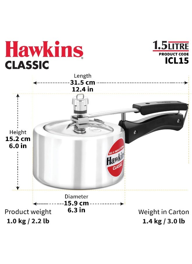 Hawkins طنجرة ضغط هوكينز كلاسيك 1.5 لتر  - Image 4