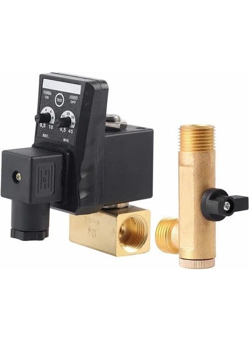 Generic TruGet auto Drain Valve G12 DN15 Automatic Electronic Timed Drain Valve for Air Compressor Condensate Management Programmable Timing Fit for Most Air Compressors230V  - Image 5