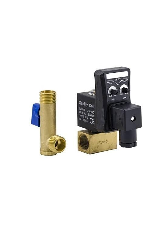 Generic TruGet auto Drain Valve G12 DN15 Automatic Electronic Timed Drain Valve for Air Compressor Condensate Management Programmable Timing Fit for Most Air Compressors230V  - Image 3
