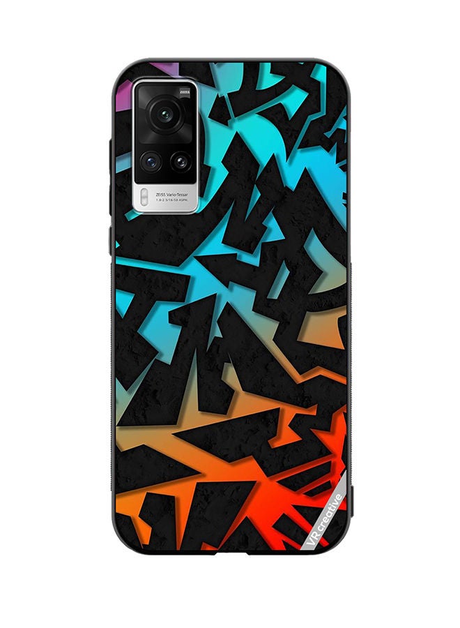 VR CREATIVE Protective Case Cover For Vivo X60 Pro Multicolor Design - Image 1