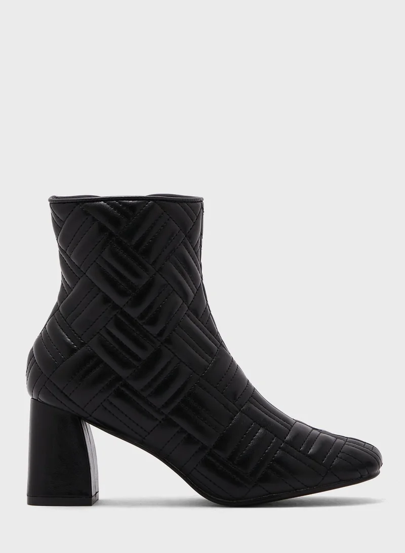 Ginger Quilted Ankle Boot