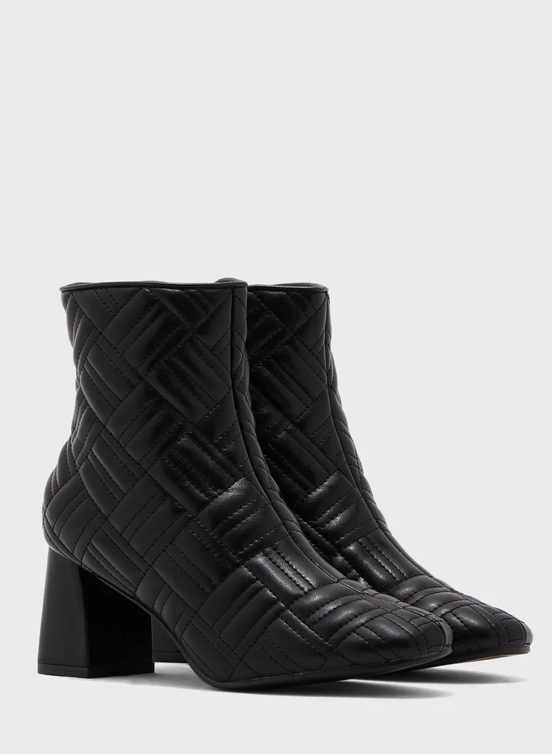 Ginger Quilted Ankle Boot