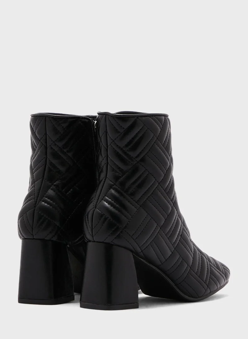 Ginger Quilted Ankle Boot