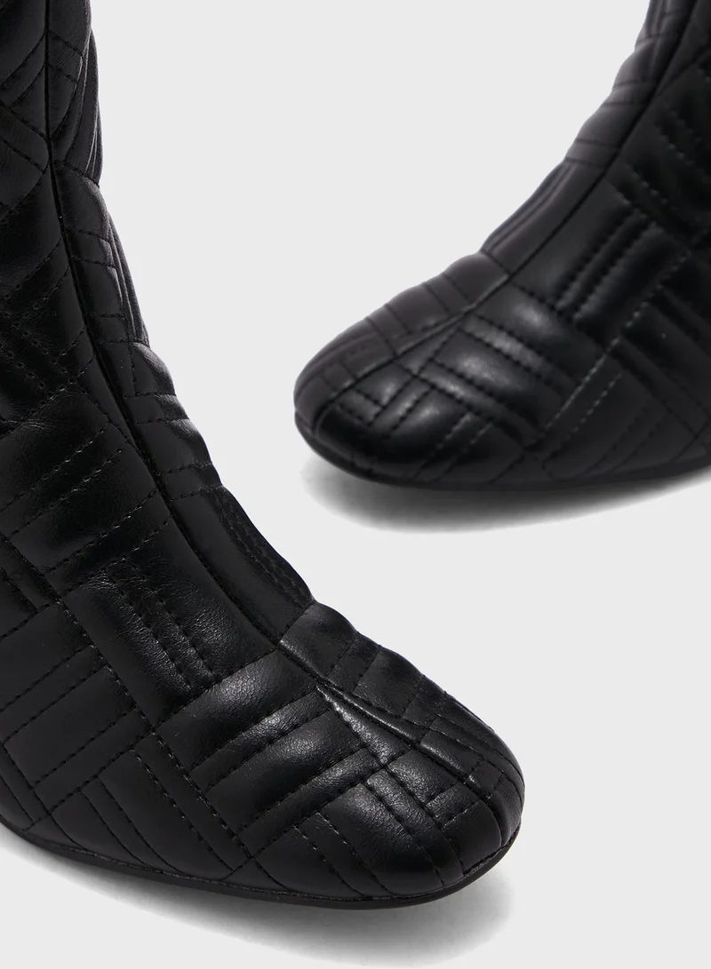 Ginger Quilted Ankle Boot