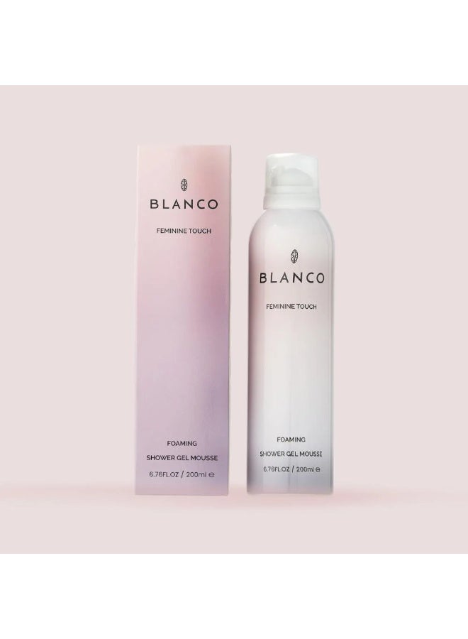 بلانكو شاور جل جسم برغوة فيمنين تتش200مل - Image 2