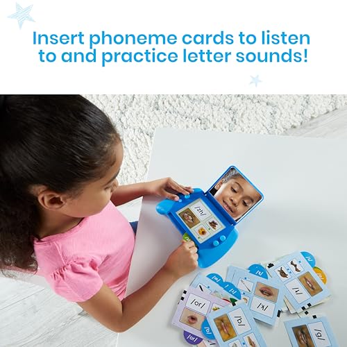 hand2mind Talking Mirror My Sounds Phoneme Set, Letter Sounds Flash Cards, Toddler Speech Therapy Materials, Phonics Manipulatives, Phonemic Awareness, Preschool Learning Activities, Kids Travel Toys - Image 5