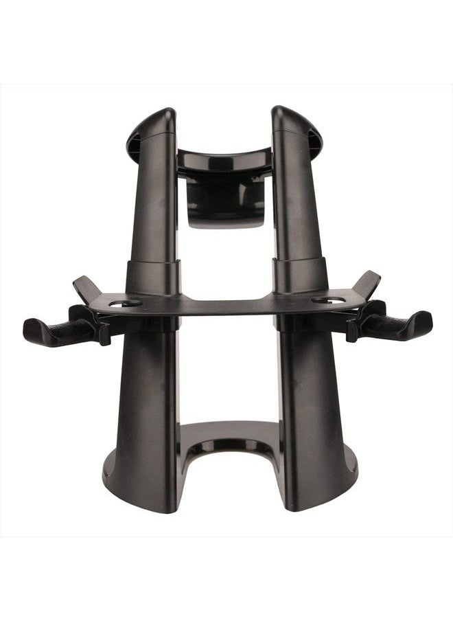 VR Stand, Headset and Controller Holder Display Station for Oculus Quest 2, Quest 1, Rift, Rift S, Valve Index, HP Reverb G2 Headset (Black)