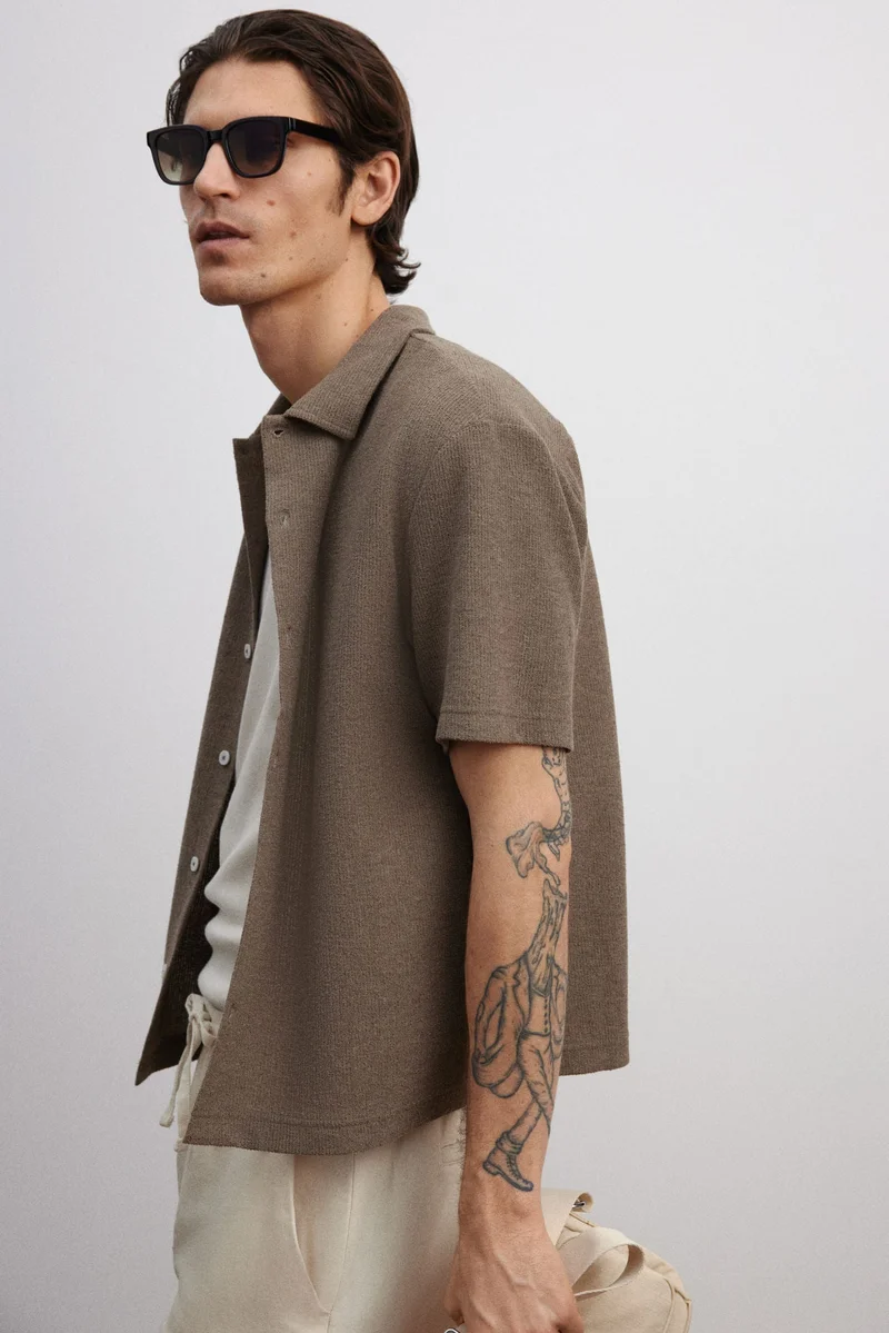H&M Regular Fit Short-sleeved jersey shirt
