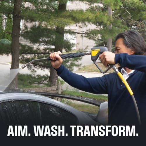 Active Washer Extension Wand for Hard to Reach Areas During car wash at Home and for Professional Detailing Short Pressure Washer Wand Replacement with 14 Quick Connect - Image 3